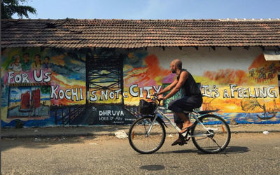 best way to explore kochi is by foot or bicycle